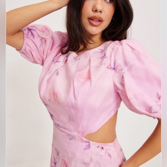 BARDOT MALINA FLORAL MIDI DRESS - Picture 4 of 12